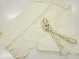 リサイクル　正絹　花模様織出し帯揚げ・帯締めセット